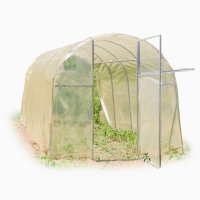 Теплиця «Веган» шириною 2 м з плівкою