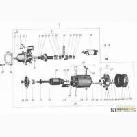 Стартер М114/12/30-01 на Двигатель Д2500к на погрузчик Балканкар