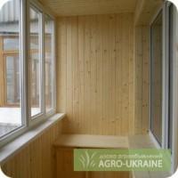 Обшивка балконов и лоджий, приемлемая цена киев