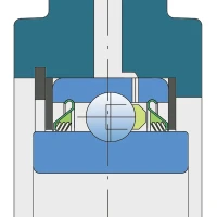 Підшипниковий вузол GWHG 211PP25 FKL, SN3090, SN3091, 140477, SN3090, 600451005