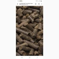 Гранулированный лошадиный навоз с макро и микроэлементами