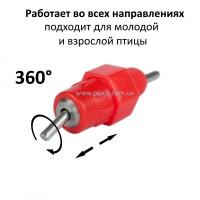 Ниппельные поилки для цыплят перепелов, бройлеров, кур (разборные 360)