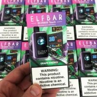 Сенсорна сигарета ELFBAR ВС 20000 тяг •• Виноград - Енергетик