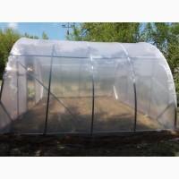 Теплиця «Алмір» шириною 5 або 6 м з квадратної труби 30*30 з плівкою 150 мкм