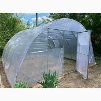 Теплиця «Алмір» шириною 5 або 6 м з квадратної труби 30*30 з плівкою 150 мкм