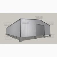 Побудуємо ангар склад під ключ 18х30 18х40 18х50 без центральних колон