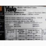 Погрузчик YALE ERP15 2009р 1, 5т 3, 3м-висота підйому
