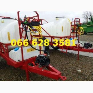 Якісний польський обприскувач ОП-2000/18 причіпний +потрійна форсунка під кас., Форсунки