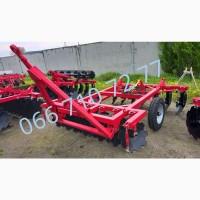 Прицепная борона БДП-2.5-20 дисковая + колеса в середине бороны для МТЗ 100%