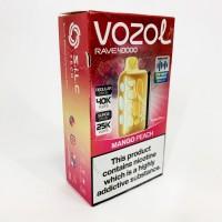 Світло-музикальна сигарета VOZOL RAVE 40000 тяг: Манго-Персик