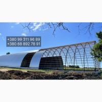 Будівництво Ангарів та Зерносховищ 18х60(1080 м²) під ключ від 2200 грн/м²