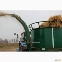 Дробилка рулонной и тюкованной соломы
