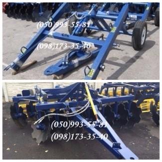 Универсальное прицепное устройство на борону дисковую