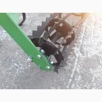 Культиватор трьохрядний пружинні лапи навісний 3.2 м з катком