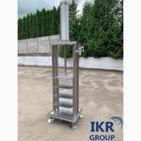 Прес для сиру пневматичний одноциліндровий на 4 форми