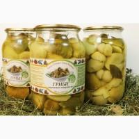 Карпатські білі мариновані гриби зібрані жовтень 2018 ЕКО
