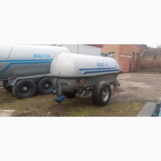 Бочка навозу МЖТ-8 одноосна вакумна з розкидачем