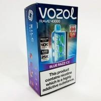 Світло-музикальна сигарета VOZOL RAVE 40000 тяг: Синя Малина з льодом