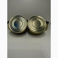 Банка жерстяна лакована 5 під паштет, рибу, мясо птиці, врх, свинини