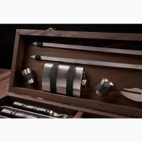 Набор шампуров шашлычный набор Лесник в деревянном кеи се