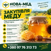 Купим0 мед 0пт0м 8ід 500 кг - Дніпр0петр08щинв тв сусідні 06лвсті