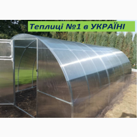 Нові посиленні теплиці з полікарбонатом. в Києві. ЗАВОД ТЕПЛИЦЬ