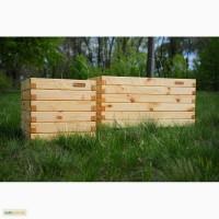 Ящики для цветов, растений, ограждения для клумб высокие грядки Organic Box купить Киев