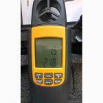Анемометр SR8022 с функией измерения температуры и объёма воздушного потока (0.4-20 m/s)