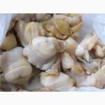 Мясо рапаны черноморской очищенное, варенномороженое
