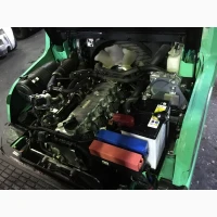 Газово-бензиновый погрузчик Mitsubishi KFGE15P-TP с кареткой бокового смещения. 2022 года