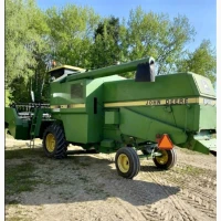 Збирання врожаю (обмолот) комбайном John Deere 1052 | 3.65м