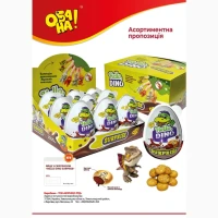 Іграшки з драже ТМ ОБА НА! від українського виробника