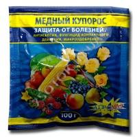 Медный купорос 100г, фунгицид, сульфат меди оригинал