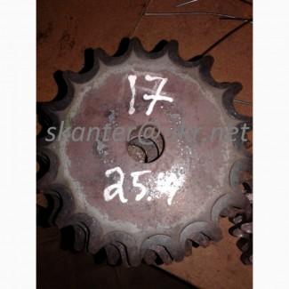 Зірочка звездочка крок t= 25.4 зуб=17