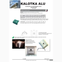 KALOTKA ALU 25-30 Штормова шайба (кляймер-колодка) для кріплення дахових сендвіч-панелей