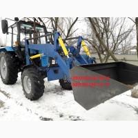 Погрузчик фронтальный КУН с быстросъемным ковшом МТЗ, ЮМЗ