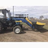 Быстросъемный фронтальный погрузчик КУН к тракторам МТЗ, ЮМЗ