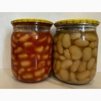 Квасоля консервована 450г ТО-77 ( натуральна, в томаті)