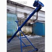 Шнек (шнековый погрузчик) ПШ-159, 8 метров, 4 кВт, 380В. 16 тонн/час. Гарантия 12 мес