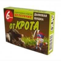 Дымовая шашка от кротов, 6 патронов, родентицидное средство