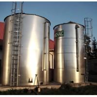 Зерновой силос michal с плоским дном