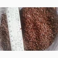 Продам льон, коричневий