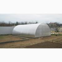 Теплиця «Алмір» шириною 6 м з оцинкованої квадратної труби з полікарбонатом