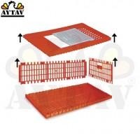 Ящики для перевозки птицы на паллете (ящик совмещенный с паллетом)