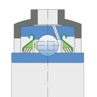 Підшипниковий вузол GWR 211PPB21 FKL, 40-173, 822-026C, CDS211TTR23N/3A, 2410-10-0
