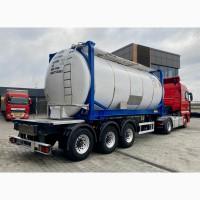 Ізотермічний танк контейнер з паровим підігрівом Van Hool Tank Container -2003 рік