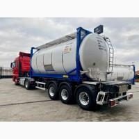 Ізотермічний танк контейнер з паровим підігрівом Van Hool Tank Container -2003 рік