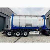 Ізотермічний танк контейнер з паровим підігрівом Van Hool Tank Container -2003 рік