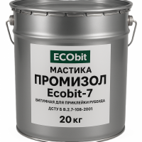 Мастика для приклейки рубероида ПРОМИЗОЛ Ecobit -7 ДСТУ Б В.2.7-108-2001 20 кг