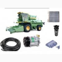 Конденсатор радиатор кондиционера комбайна Славутич Нива Лан Клаас Бизон